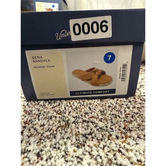 Universal Thread Women's Brown Espadrille Sandals Size 7 Casual Summer - Picture 4 of 4